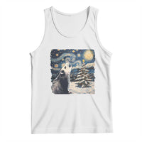 Christmas Starry Night Opossum Tank Top