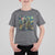 Christmas Starry Night Raccoon T Shirt For Kid - Wonder Print Shop