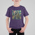 Christmas Starry Night Raccoon T Shirt For Kid - Wonder Print Shop