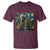 Christmas Starry Night Raccoon T Shirt - Wonder Print Shop