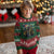 Christmas Starry Night Raccoon Ugly Christmas Sweater - Wonder Print Shop