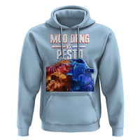 Funny Moo Deng VS Pesto Hoodie
