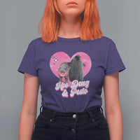 Funny Best Friends Moo Deng Pesto T Shirt For Women - Wonder Print Shop