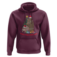 First Christmas 2024 Moo Deng Pesto Hoodie