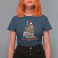 First Christmas 2024 Moo Deng Pesto T Shirt For Women - Wonder Print Shop