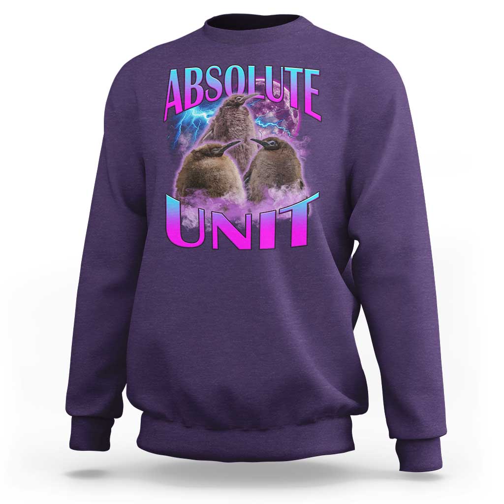 Pesto The Penguin Absolute Unit Sweatshirt - Wonder Print Shop