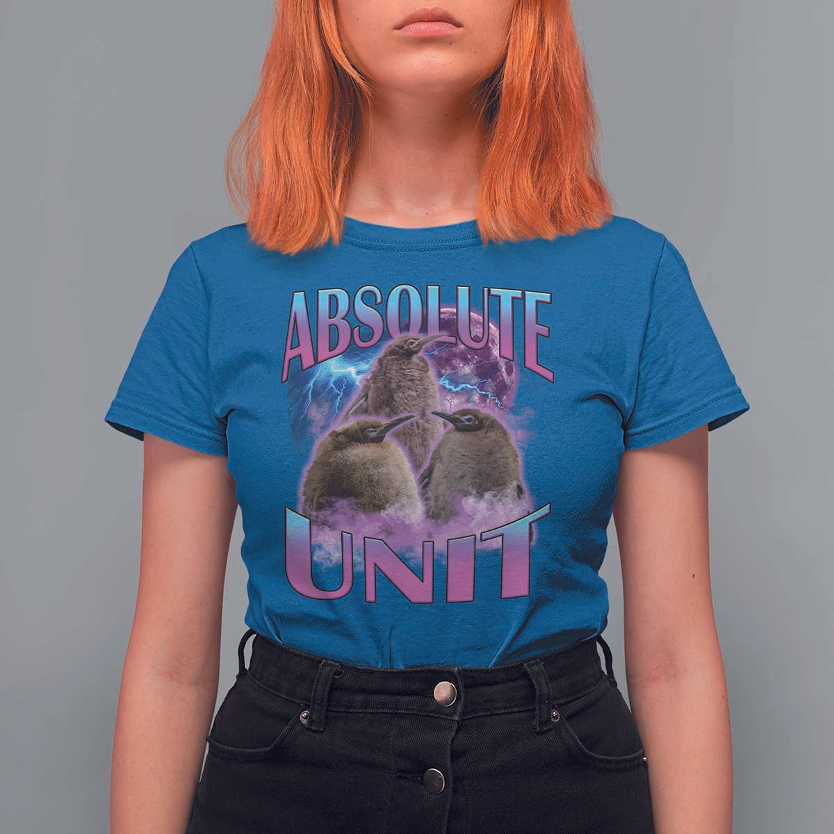Pesto The Penguin Absolute Unit T Shirt For Women - Wonder Print Shop
