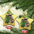 Funny Christmas Pesto Penguin Christmas Ornament - Wonder Print Shop