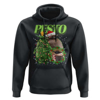Funny Christmas Pesto Penguin Hoodie
