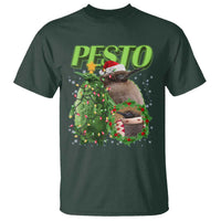 Funny Christmas Pesto Penguin T Shirt - Wonder Print Shop