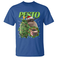 Funny Christmas Pesto Penguin T Shirt - Wonder Print Shop