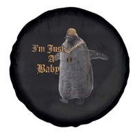 Funny Pesto Penguin Spare Tire Cover I'm Just A Baby Hiphop