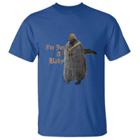 Funny Pesto Penguin T Shirt I'm Just A Baby Hiphop - Wonder Print Shop