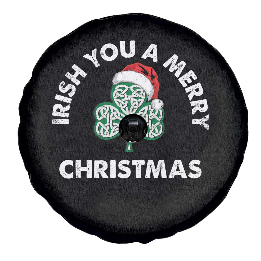 Irish Christmas Spare Tire Cover Irish You A Merry Christmas Celtic Shamrock