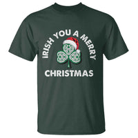 Irish Christmas T Shirt Irish You A Merry Christmas Celtic Shamrock - Wonder Print Shop