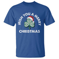 Irish Christmas T Shirt Irish You A Merry Christmas Celtic Shamrock - Wonder Print Shop