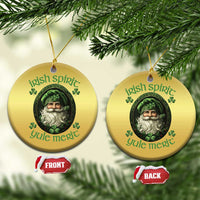 Irish Spirit Yule Merit Christmas Ornament - Wonder Print Shop