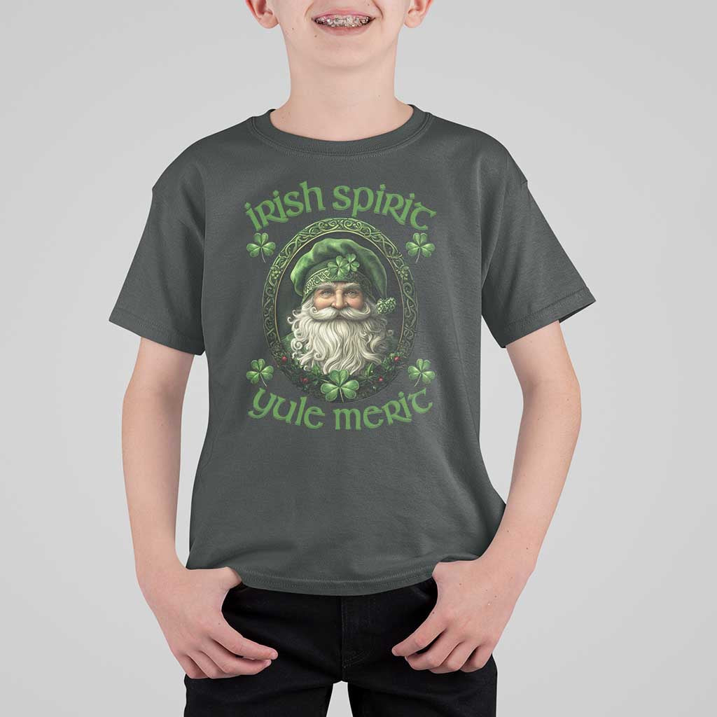 Irish Spirit Yule Merit T Shirt For Kid - Wonder Print Shop