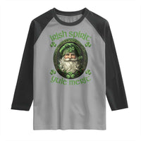 Irish Spirit Yule Merit Raglan Shirt