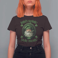 Irish Spirit Yule Merit T Shirt For Women - Wonder Print Shop