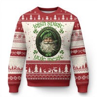 Irish Spirit Yule Merit Ugly Christmas Sweater - Wonder Print Shop