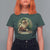 Irish Christmas T Shirt For Women Nollaig Shona Duit Shamrock Santa Drinking Beer - Wonder Print Shop
