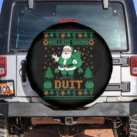 Irish Christmas Spare Tire Cover Nollaig Shona Duit Shamrock Santa Lucky For Everyone