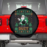 Irish Christmas Spare Tire Cover Nollaig Shona Duit Shamrock Santa Lucky For Everyone
