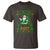 Irish Christmas T Shirt Nollaig Shona Duit Shamrock Santa Lucky For Everyone - Wonder Print Shop