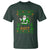Irish Christmas T Shirt Nollaig Shona Duit Shamrock Santa Lucky For Everyone - Wonder Print Shop
