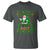 Irish Christmas T Shirt Nollaig Shona Duit Shamrock Santa Lucky For Everyone - Wonder Print Shop