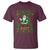 Irish Christmas T Shirt Nollaig Shona Duit Shamrock Santa Lucky For Everyone - Wonder Print Shop