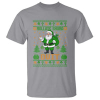 Irish Christmas T Shirt Nollaig Shona Duit Shamrock Santa Lucky For Everyone - Wonder Print Shop
