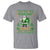 Irish Christmas T Shirt Nollaig Shona Duit Shamrock Santa Lucky For Everyone - Wonder Print Shop