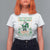 Irish Christmas T Shirt For Women Nollaig Shona Duit Shamrock Santa Lucky For Everyone - Wonder Print Shop