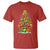 Merry Christmas Tree Irish T Shirt - Wonder Print Shop