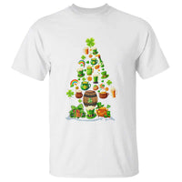 Merry Christmas Tree Irish T Shirt - Wonder Print Shop