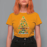 Merry Christmas Tree Irish T Shirt For Women - Wonder Print Shop