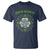 Irish Woman Pride T Shirt The Soul of A Witch Celtic Shamrock Feminist - Wonder Print Shop