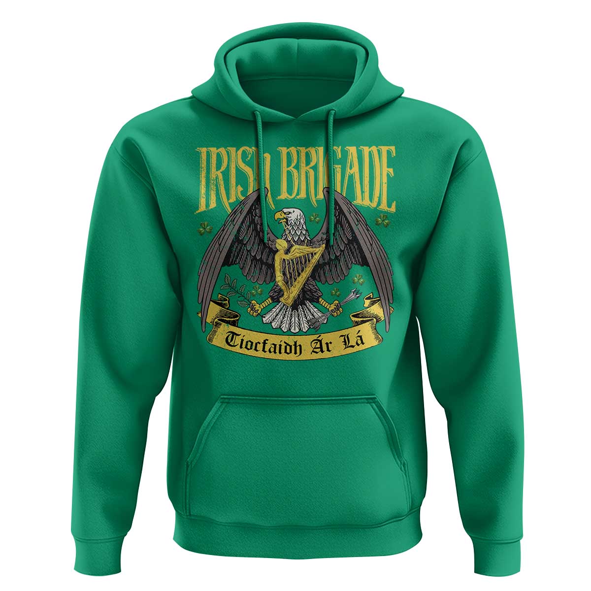 Irish Brigade Hoodie Tiocfaidh Ár Lá Eagle Patriotic