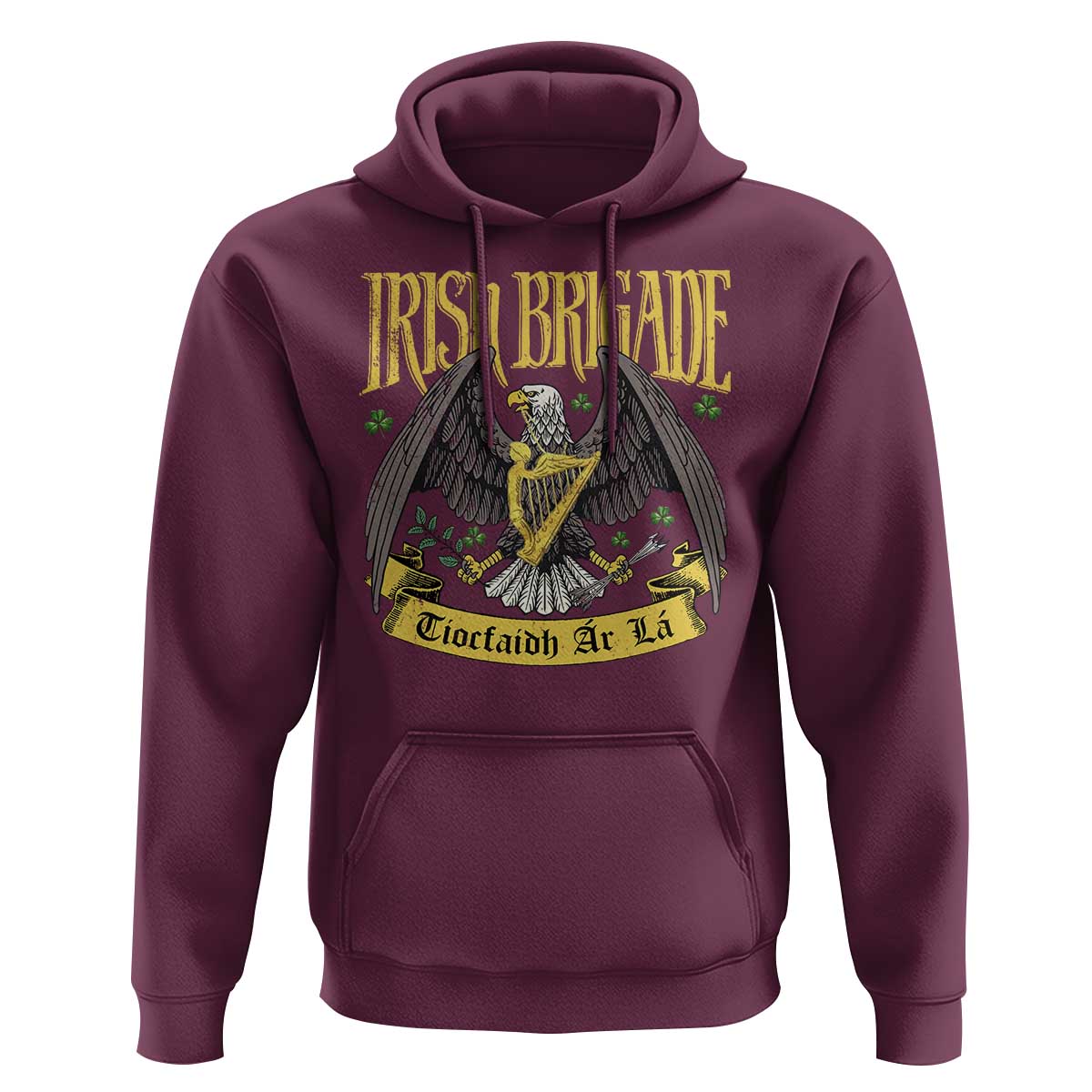 Irish Brigade Hoodie Tiocfaidh Ár Lá Eagle Patriotic