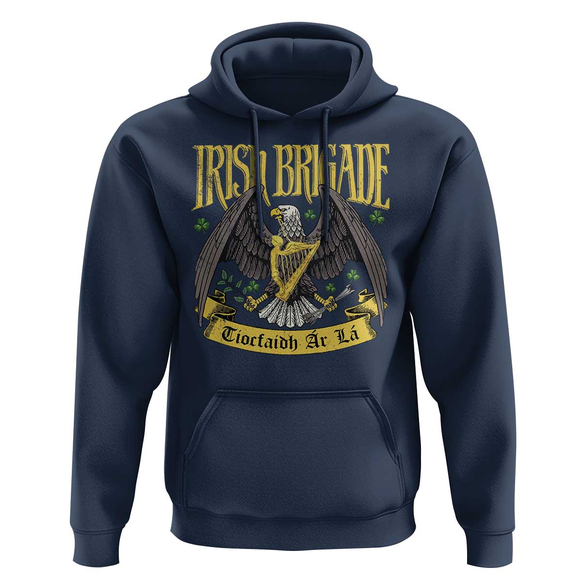 Irish Brigade Hoodie Tiocfaidh Ár Lá Eagle Patriotic