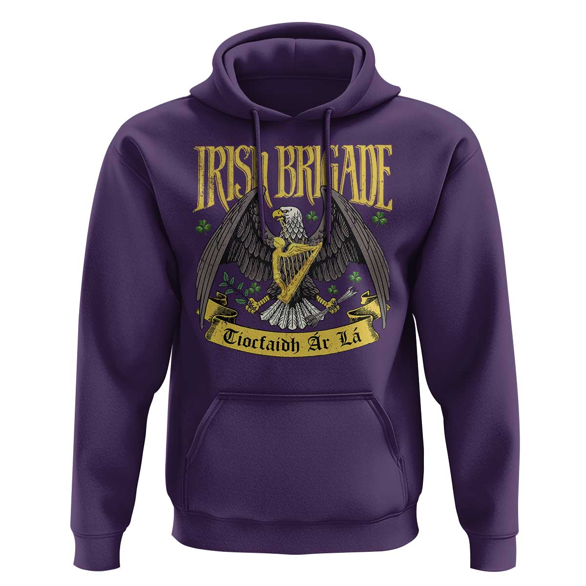 Irish Brigade Hoodie Tiocfaidh Ár Lá Eagle Patriotic