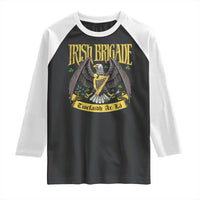 Irish Brigade Raglan Shirt Tiocfaidh Ar La Eagle Patriotic