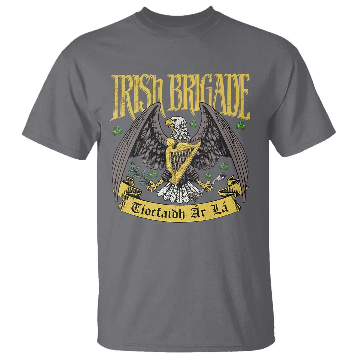 Irish Brigade T Shirt Tiocfaidh Ár Lá Eagle Patriotic - Wonder Print Shop
