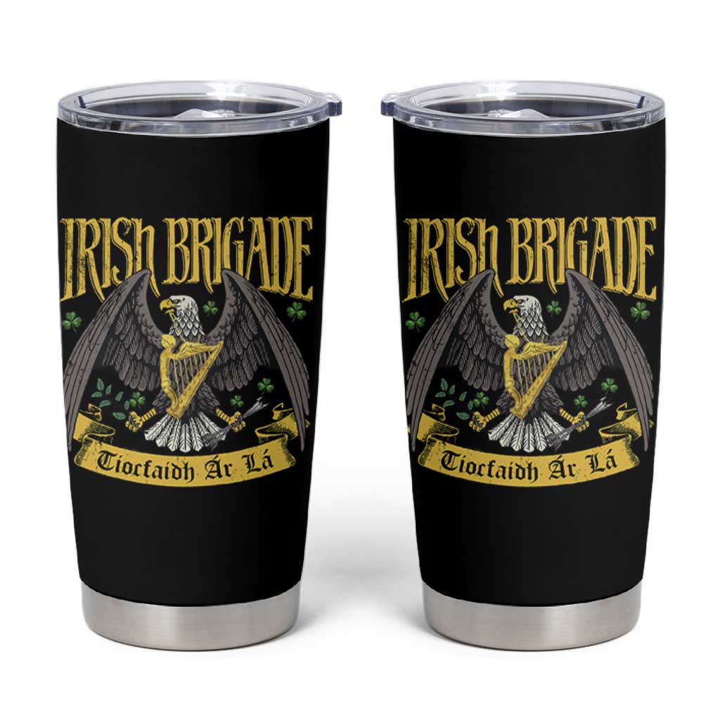 Irish Brigade Tumbler Cup Tiocfaidh Ar La Eagle Patriotic