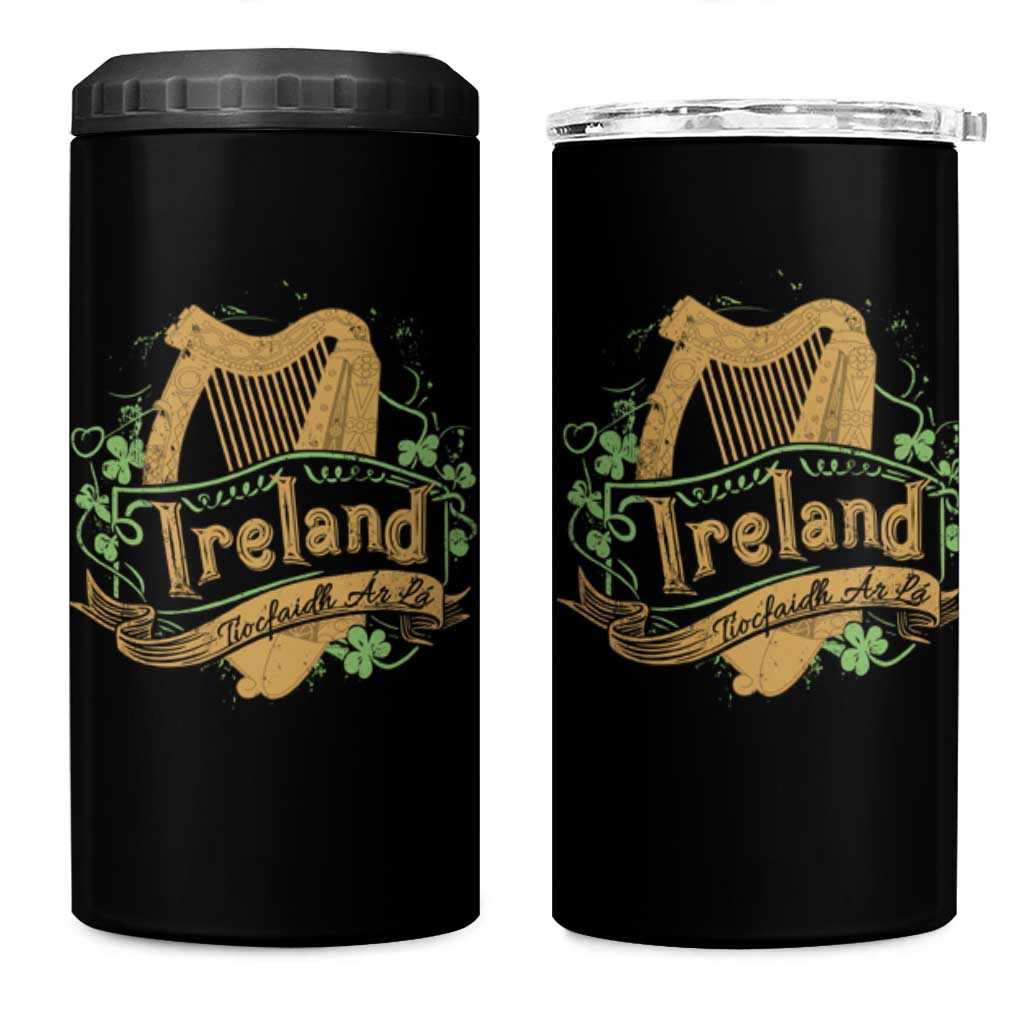 Irish Brigade 4 in 1 Can Cooler Tumbler Tiocfaidh Ar La Coat Of Arms Kingdom Ireland