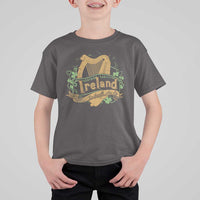 Irish Brigade T Shirt For Kid Tiocfaidh Ár Lá Coat Of Arms Kingdom Ireland - Wonder Print Shop