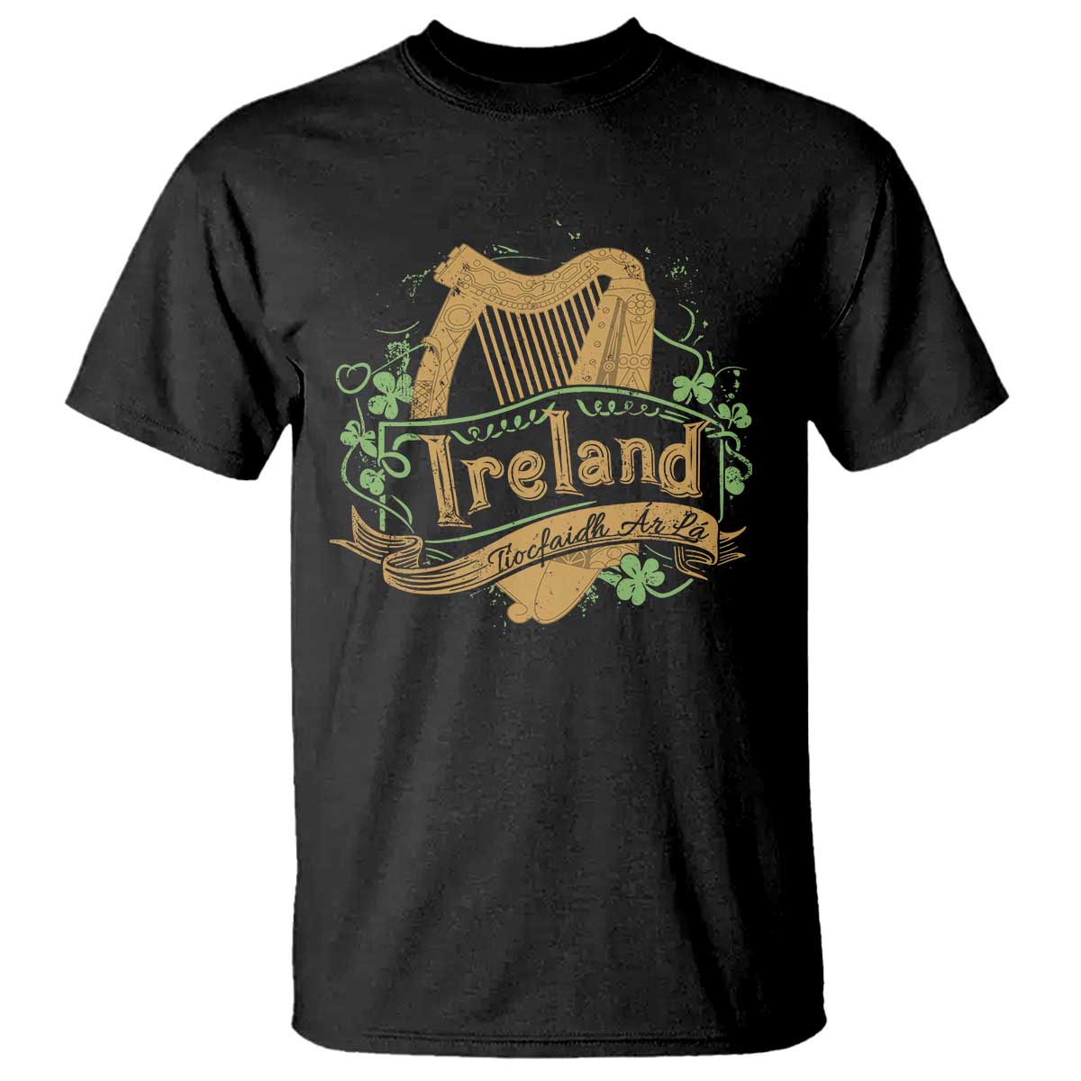Irish Brigade T Shirt Tiocfaidh Ár Lá Coat Of Arms Kingdom Ireland - Wonder Print Shop