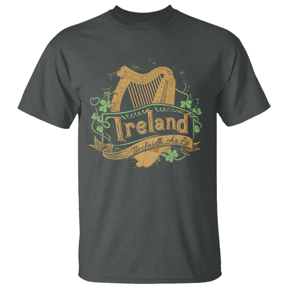 Irish Brigade T Shirt Tiocfaidh Ár Lá Coat Of Arms Kingdom Ireland - Wonder Print Shop
